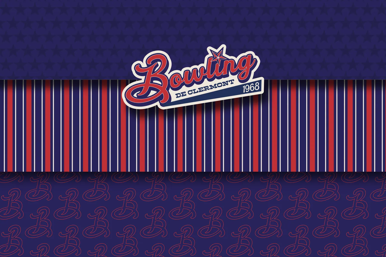 Bowling de Clermont : identité visuelle & site web par Luds Studio, visuel 4
