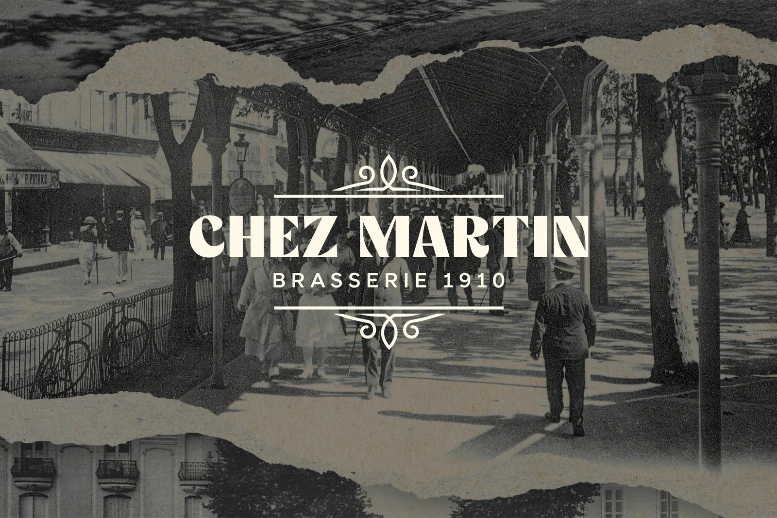 Chez Martin : identité visuelle par Luds Studio, visuel 2
