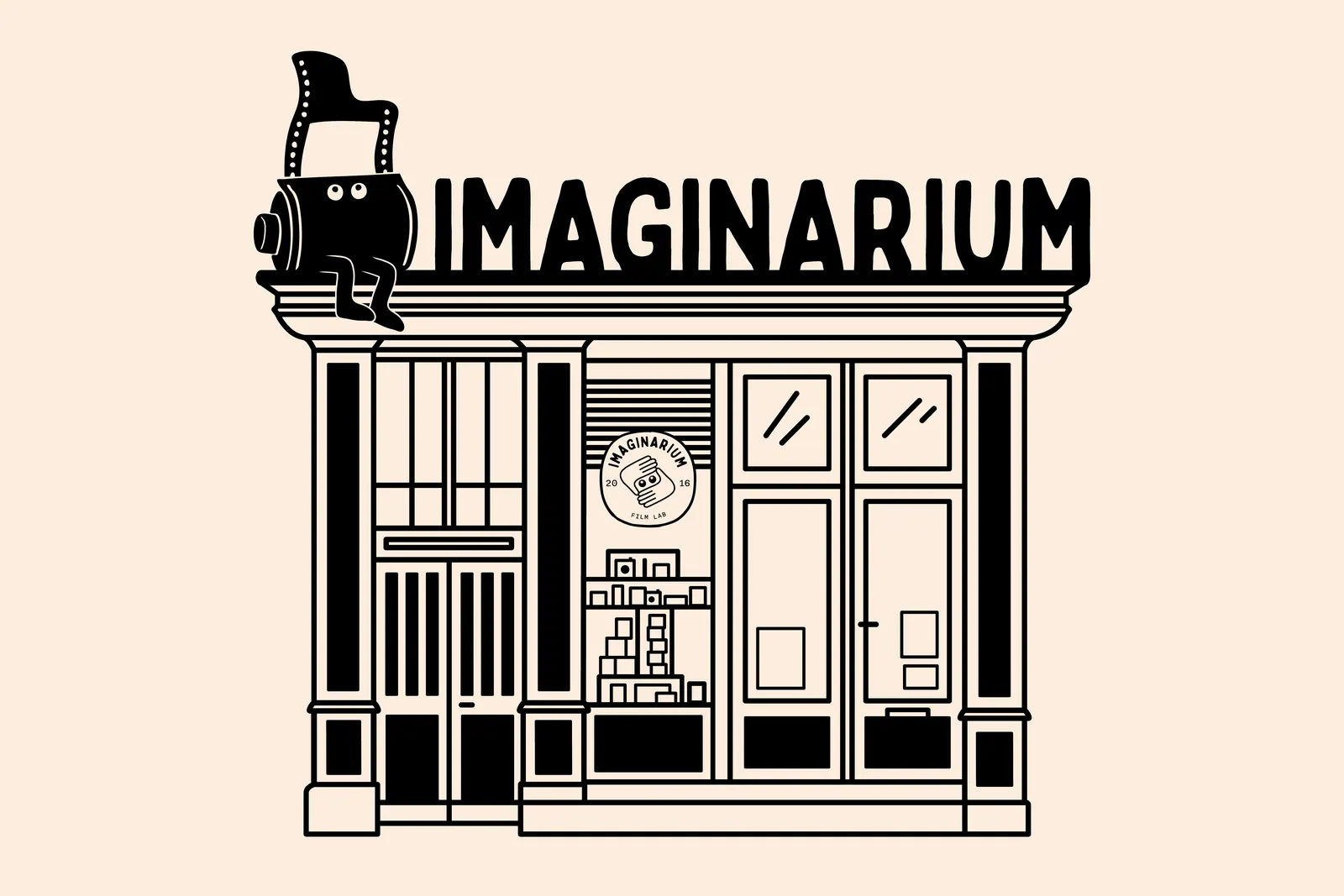 Imaginarium : identité visuelle & illustration par Luds Studio, visuel 4
