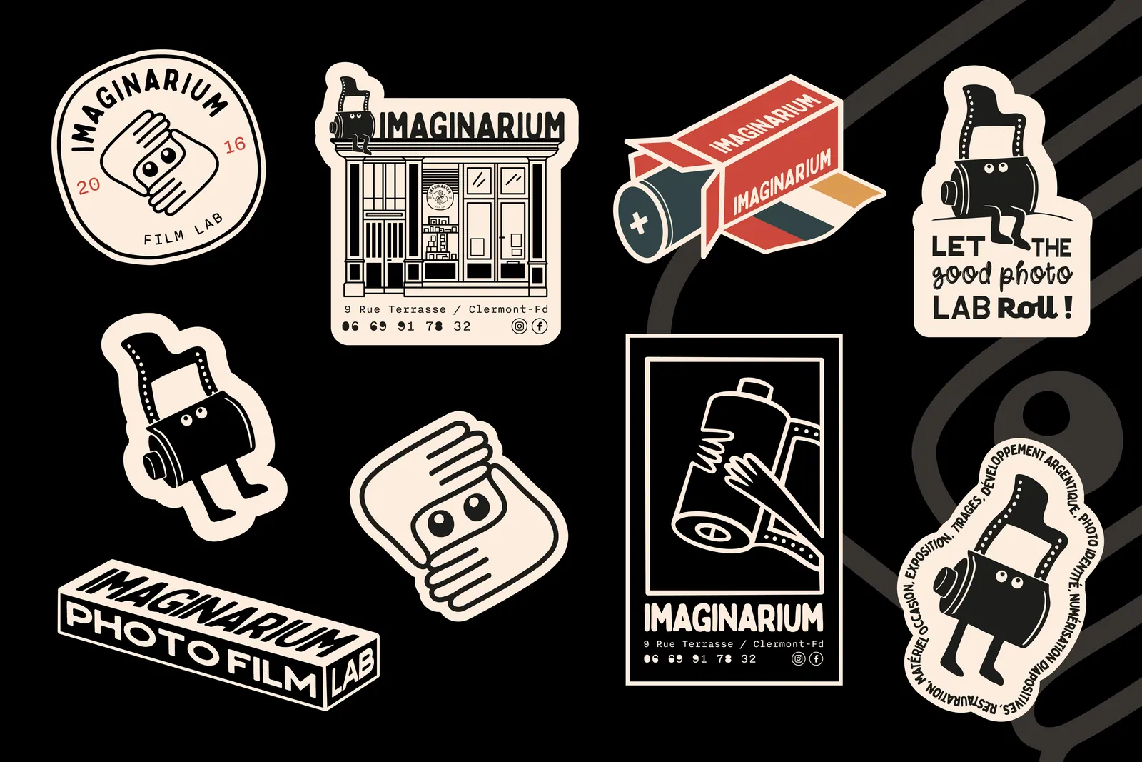 Imaginarium : identité visuelle & illustration par Luds Studio, visuel 5