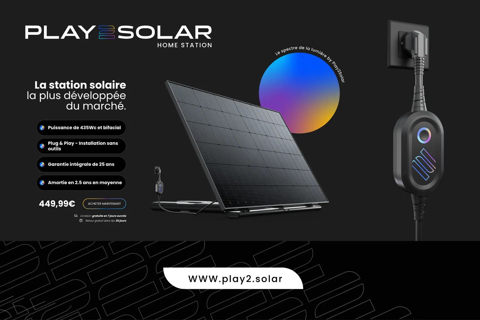 Play 2 Solar : identité visuelle par Luds Studio, visuel 4
