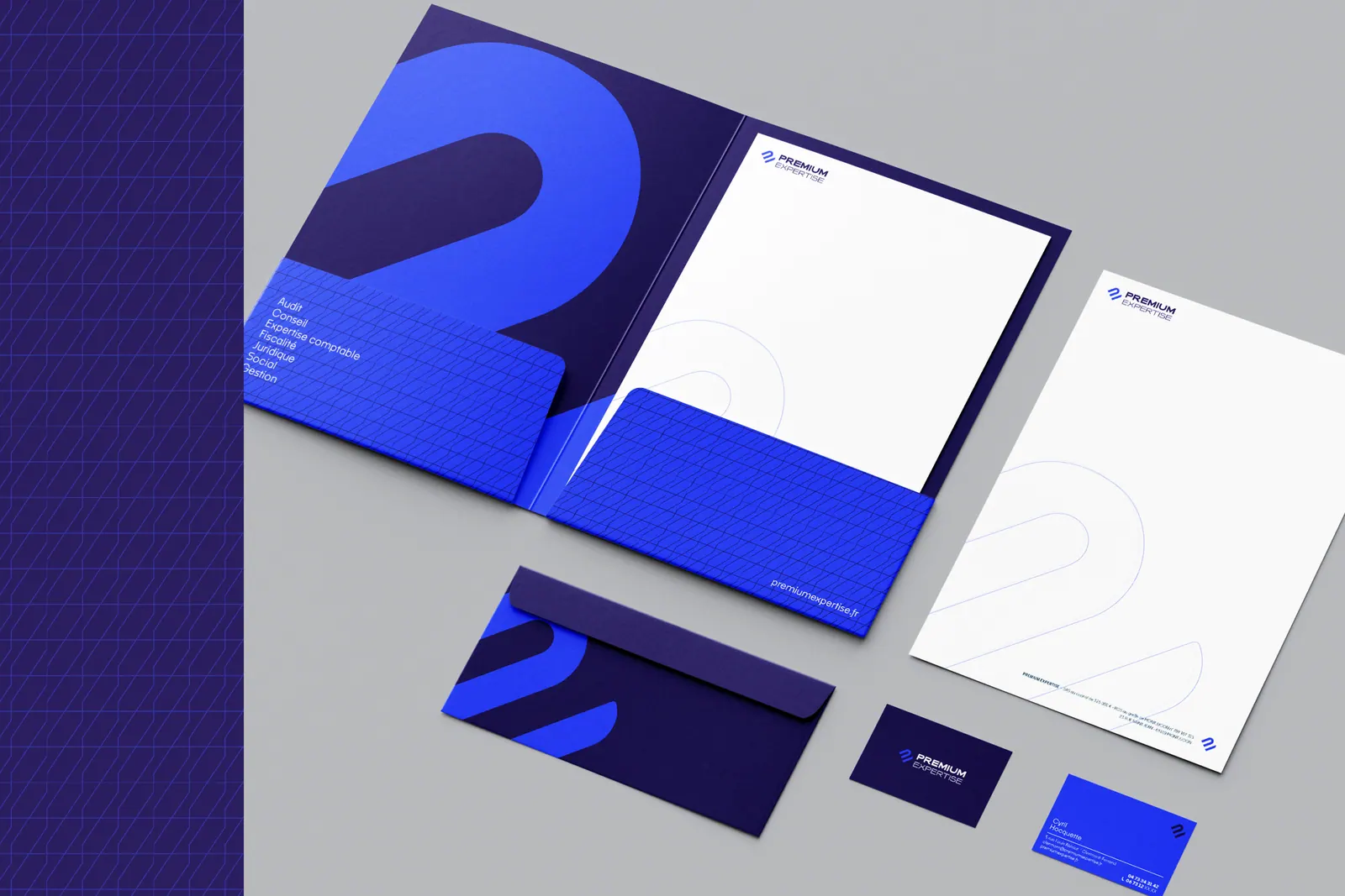 Premium Expertise : identité visuelle & site web par Luds Studio, visuel 5