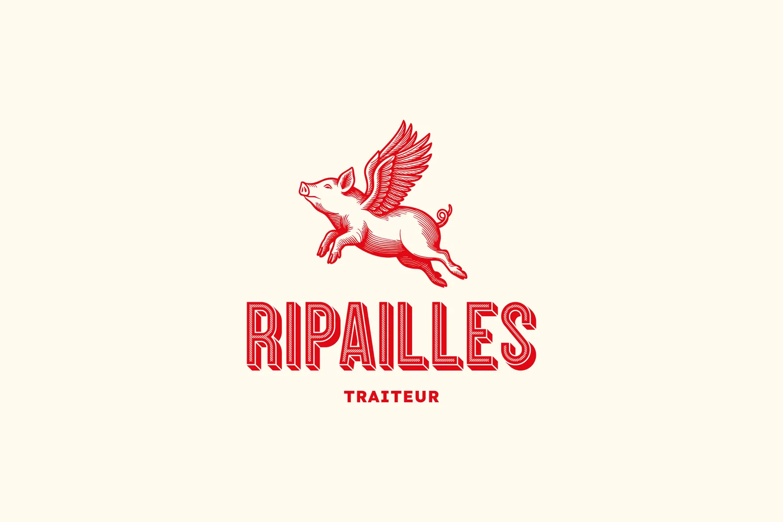 Ripailles : identité visuelle par Luds Studio, visuel 1