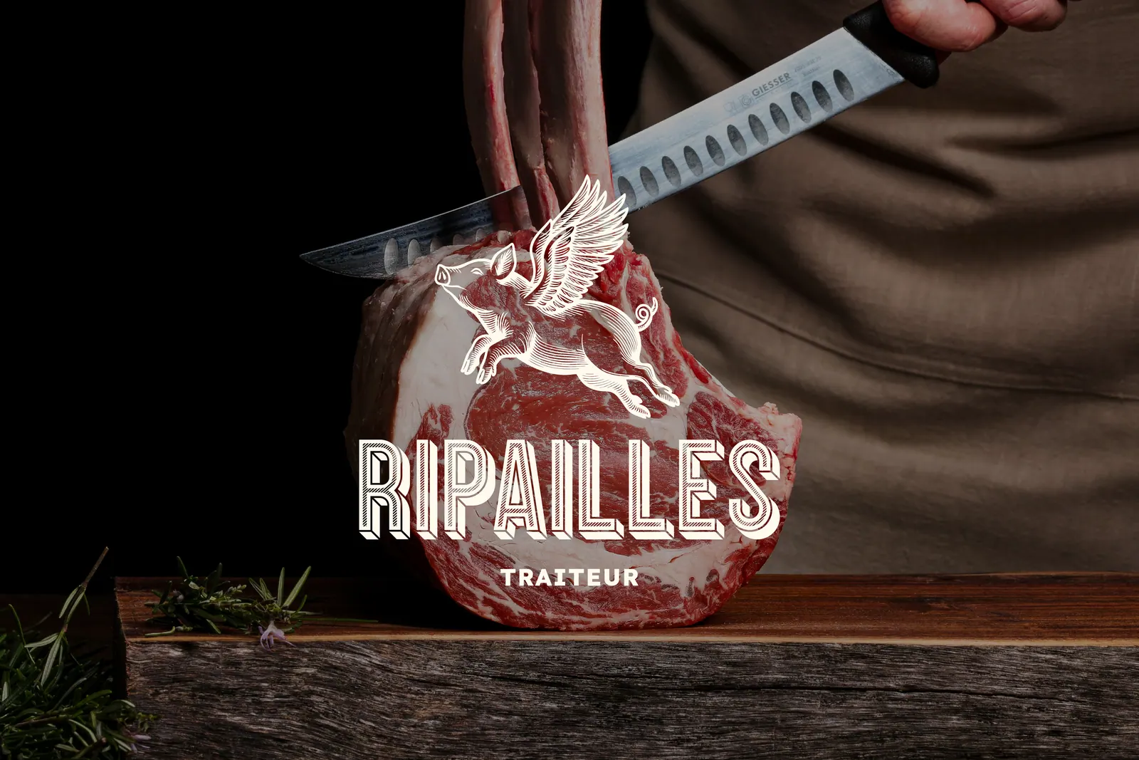 Ripailles : identité visuelle par Luds Studio, visuel 2